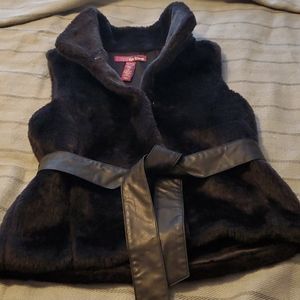 Faux vest girls